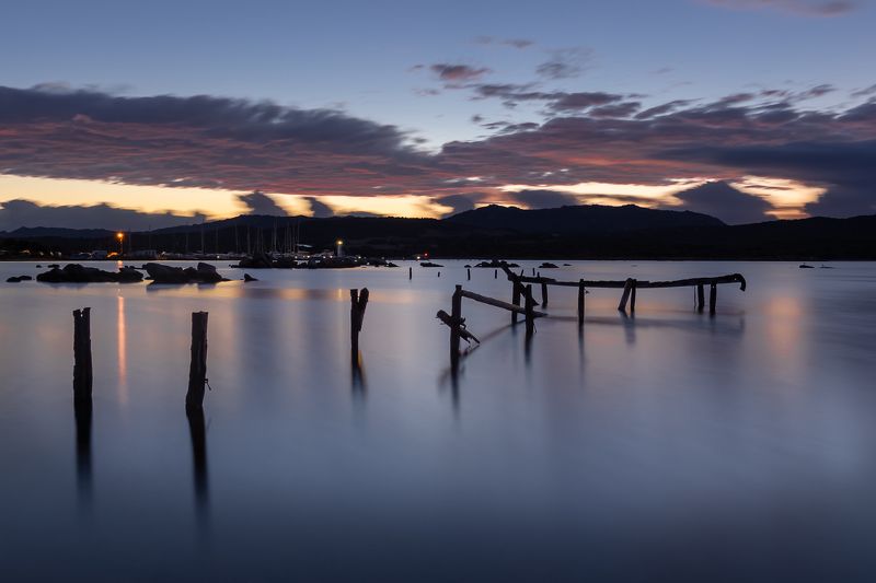 sunrise; long exposure; corsica; seascape Sunrise long exposure in South Corsica фото превью
