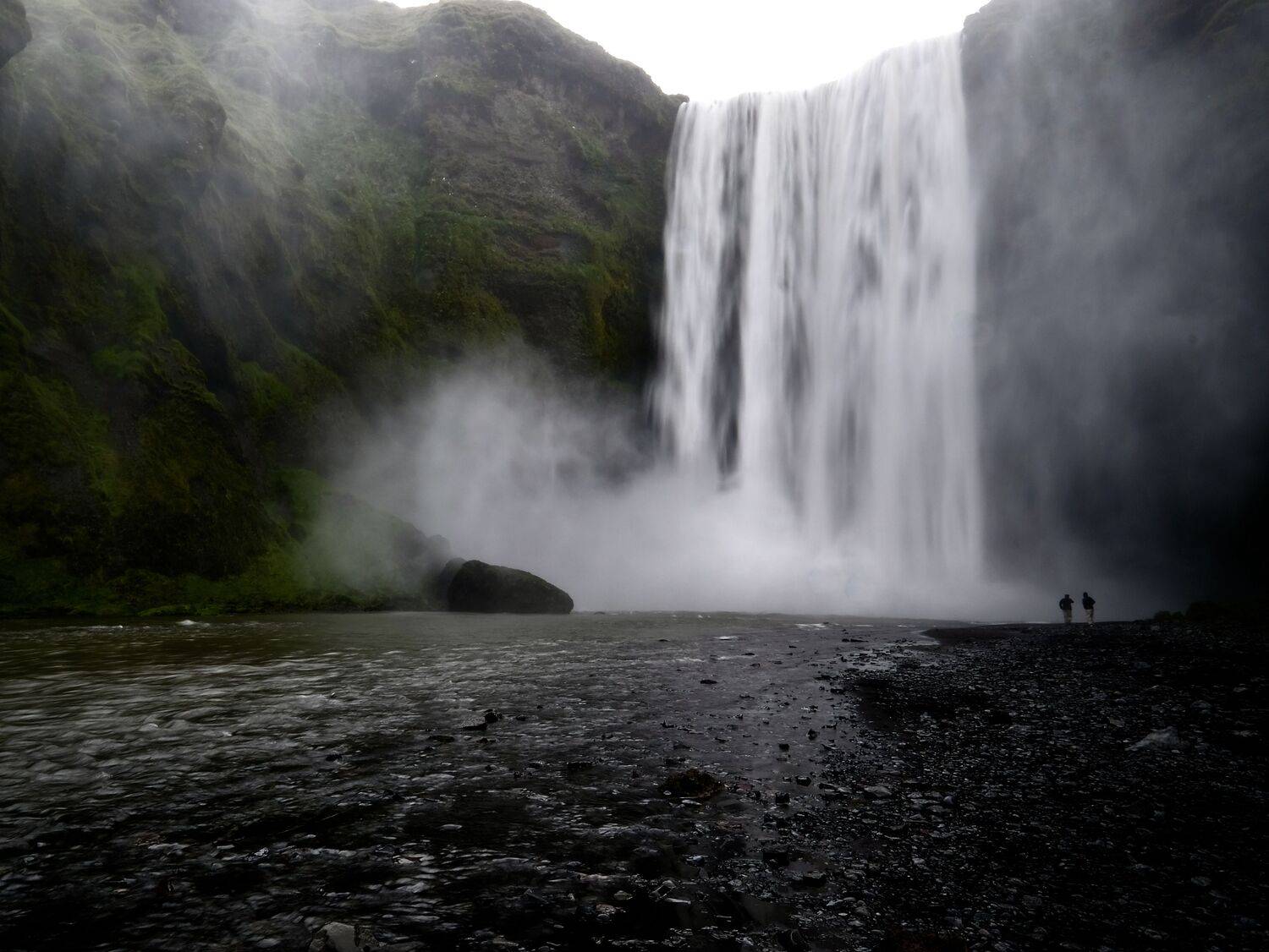 Landscapes, nature, waterfall Skogafoss, Iceland, nature, travel, water, people, , Svetlana Povarova Ree