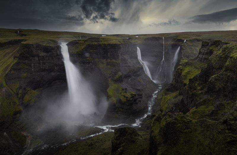 Hiafoss waterfall  фото превью