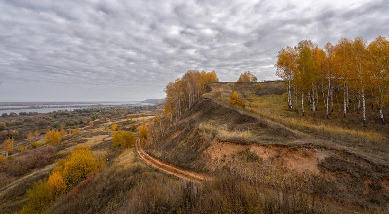 Берег Волги. фото превью
