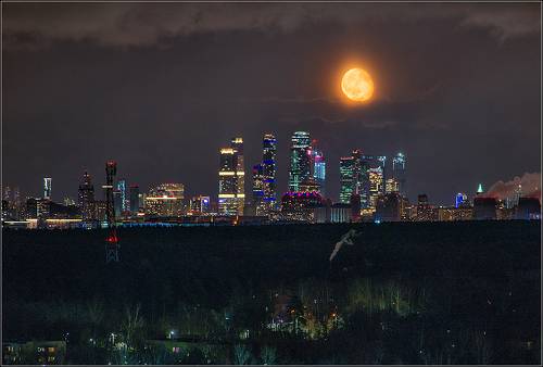 Восход луны
