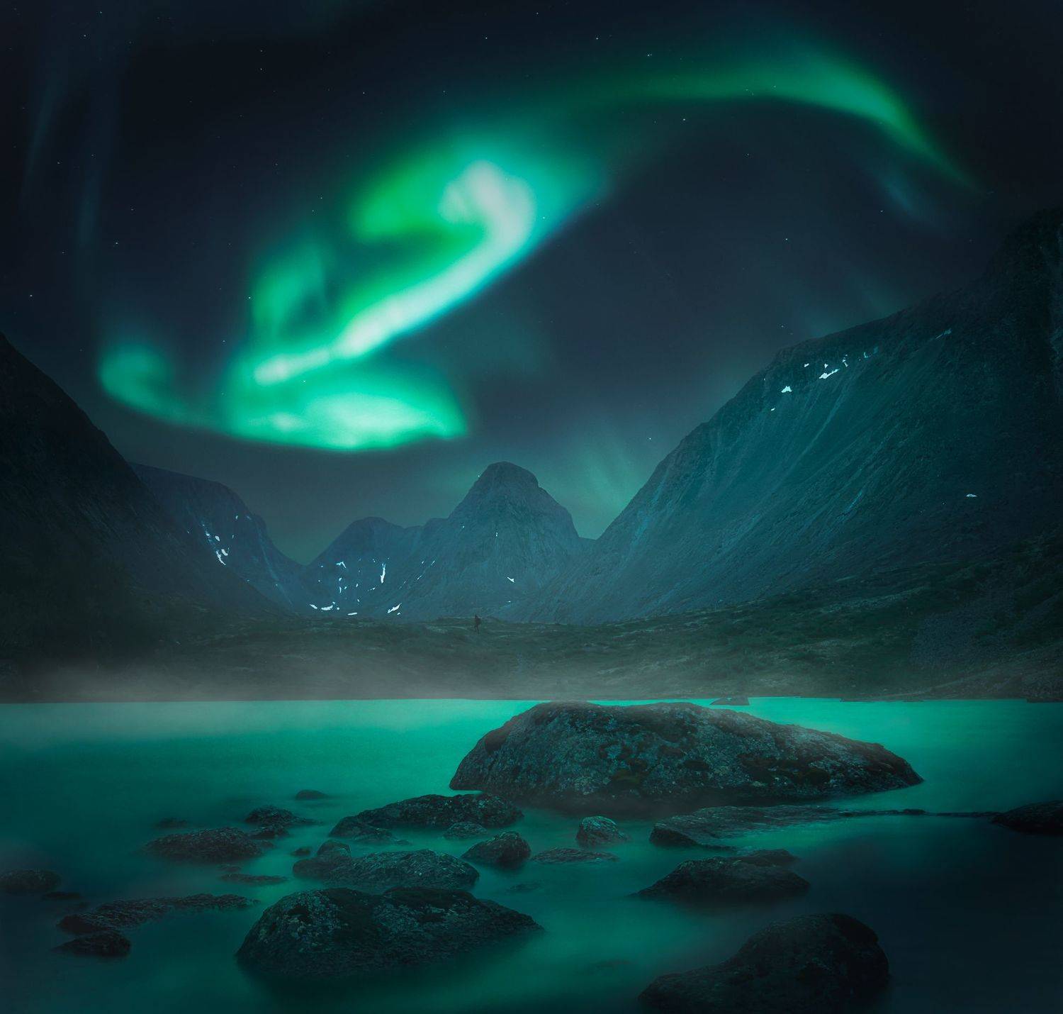 северное  сияние, полярное сияние, aurora borealis, northern lights, кольский полуостров, kola peninsula,,  Aleksey R.