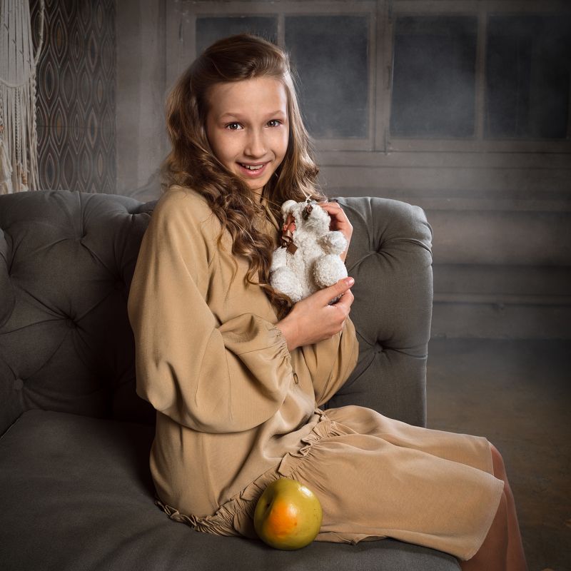 студийный портрет, детский портрет Ассоль фото превью