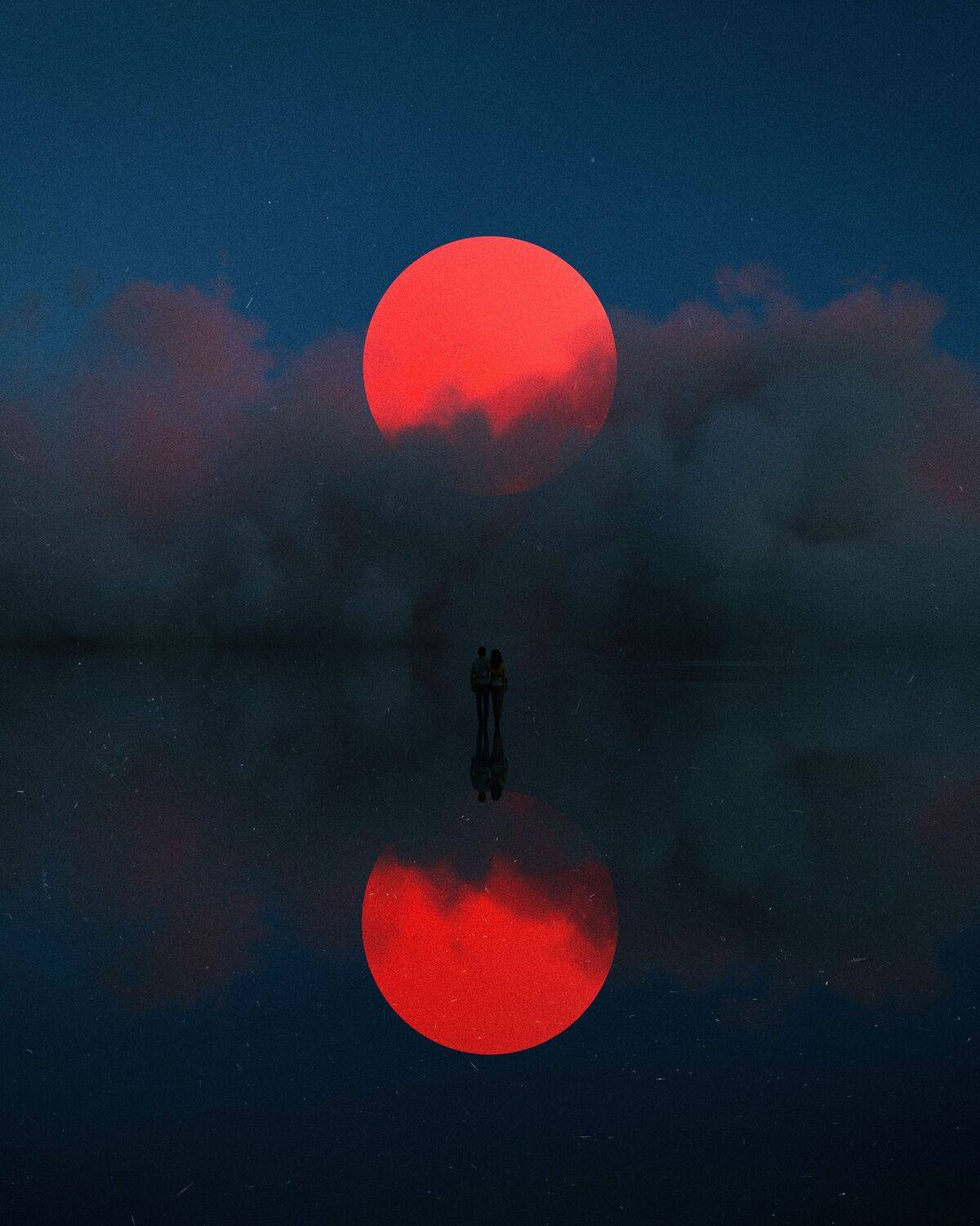 Behind Dark Clouds. Автор: Hossein Zare , Hossein Zare