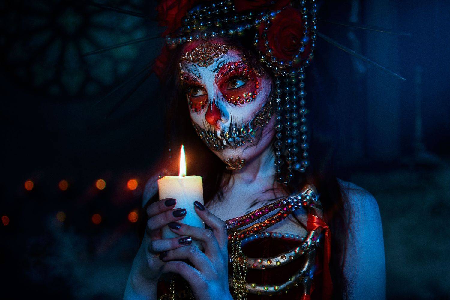 horror, nightmare, santamuerte, Константин Михалёв