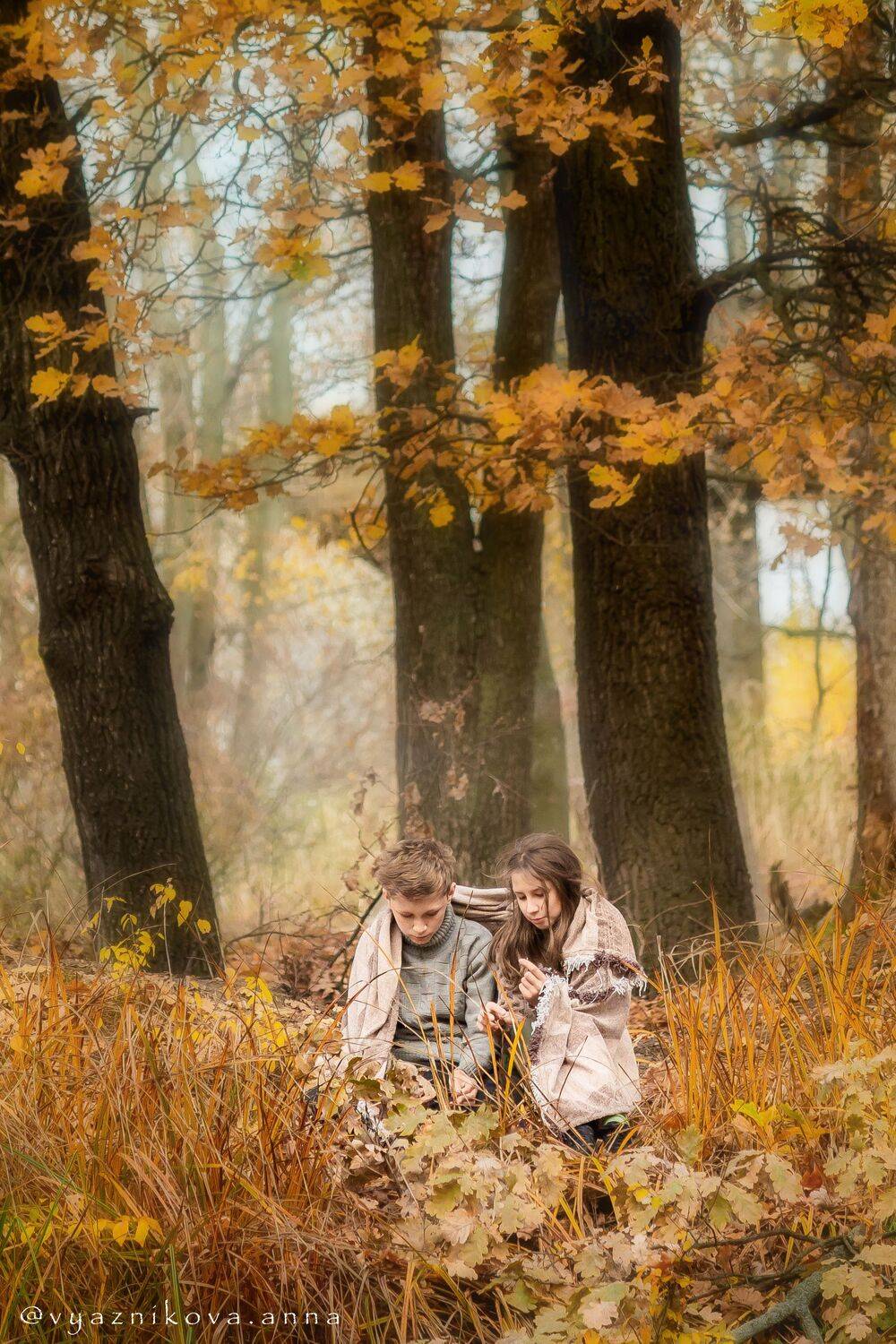 фотограф Лисичанск, фотограф Северодонецк, осенняя фотосессия, детская фотосессия, фотосессия на природе, , Анна Вязникова