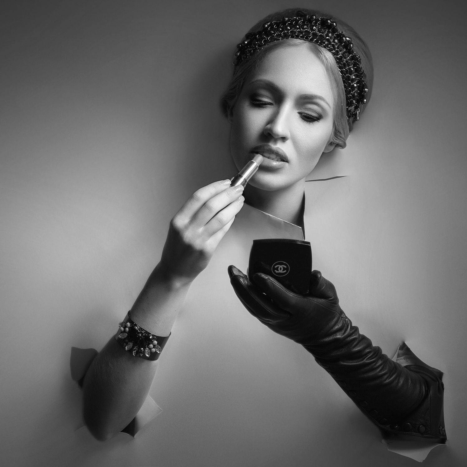 girl portrait, Сергей Саврасов