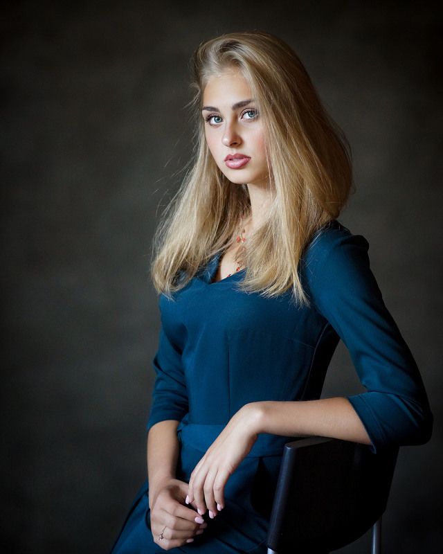 девушка, портрет Ольга фото превью
