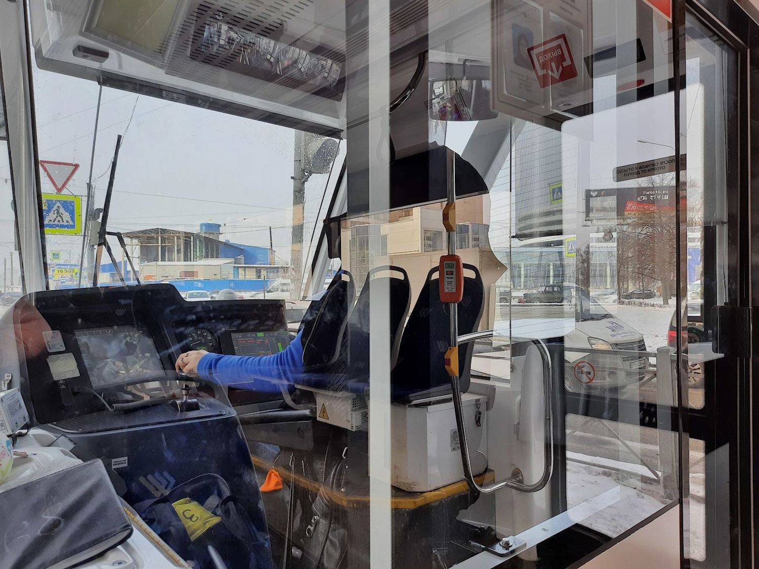 трамвай, отражения, Александр Зорин