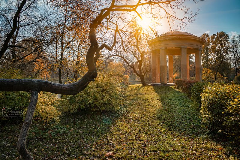 санкт-петербург Осень в парке Екатерингоф фото превью