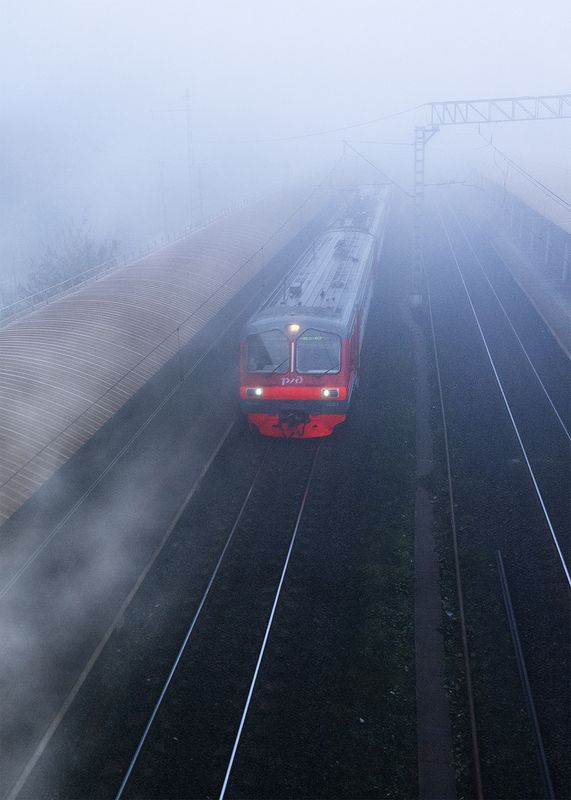 Кусково в тумане фото превью