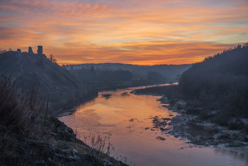 рассвет на Случи... фото превью