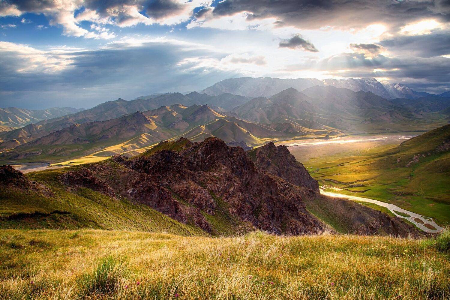 кыргызстан, горы, Элина Магалимова