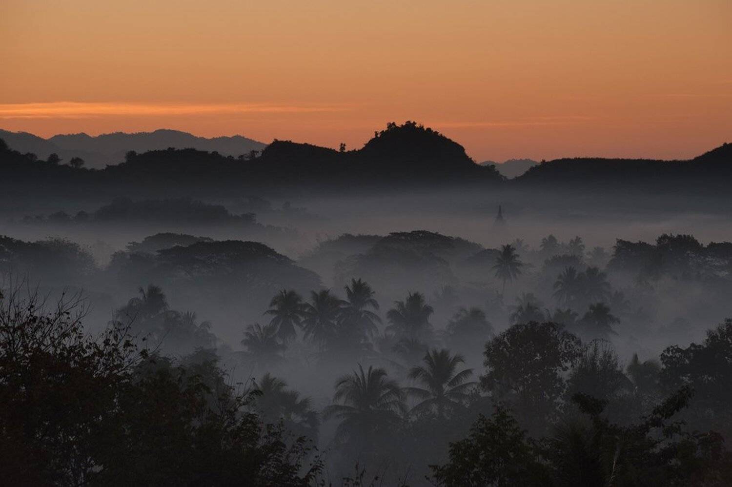 Dusk, Landscape, Night, Sleepwalker, Sun, Sunrise, Temple, Tomek Jungowski