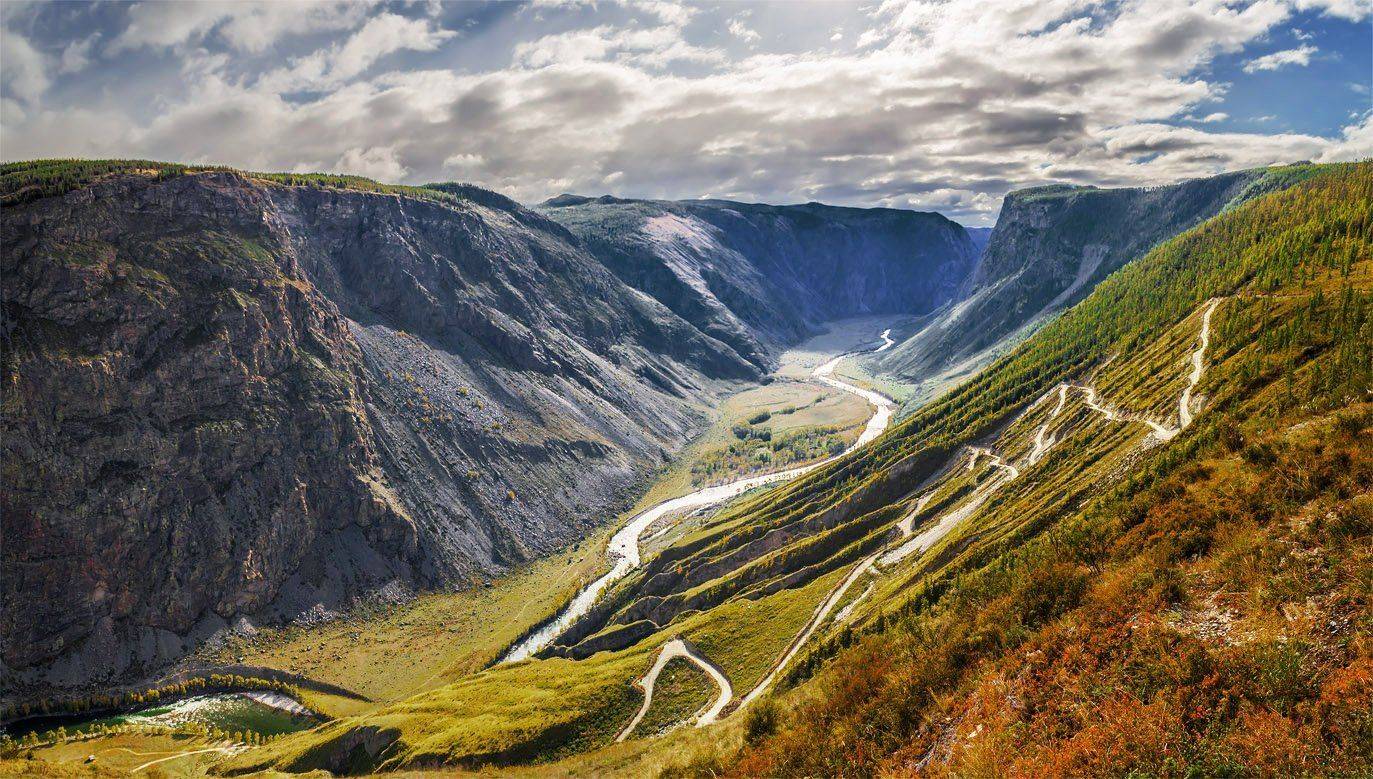 алтай,  горный алтай,  горы,  кату-ярык,  осень,  пейзаж,  природа,  путешествия,  река,  сибирь, туризм,  чулышман, Альберт Беляев