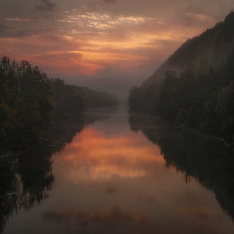 Рассвет над Северским Донцом фото превью
