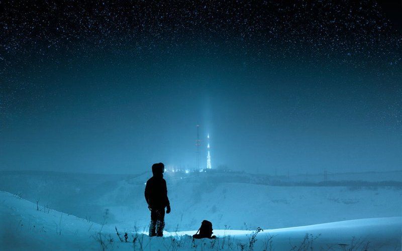 Вид на телевышку фото превью