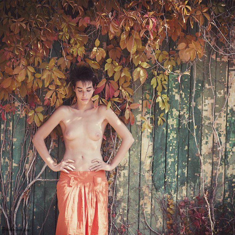 Ана и осень фото превью