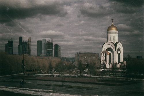 Храм Георгия Победоносца на Поклонной горе