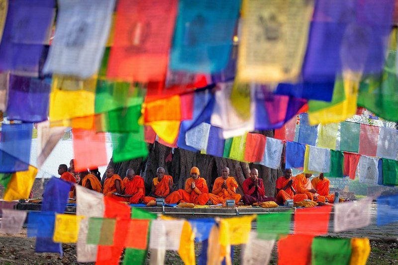 Буддистские монахи фото превью