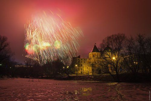 Салют 23 февраля