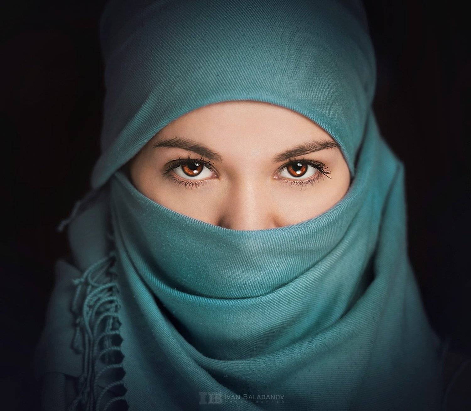 Балабанов, Взгляд, Девушка, Закрытое лицо, Портрет, Балабанов Иван