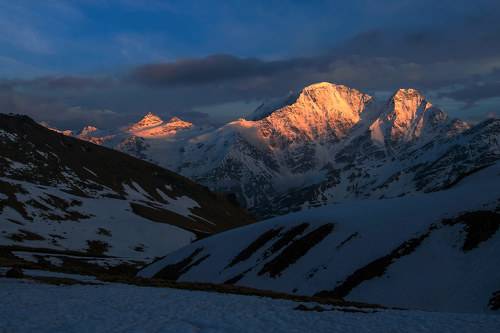 Вечер в горах
