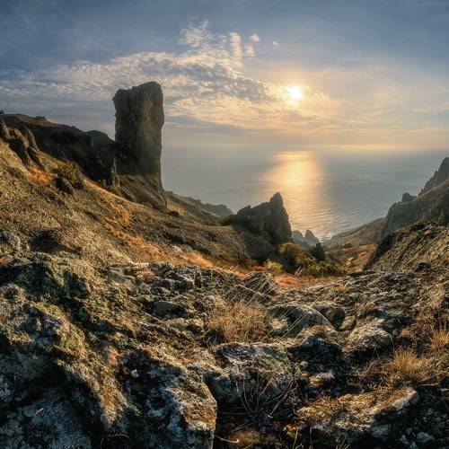 Чёртов палец. Кара-Даг осенний.