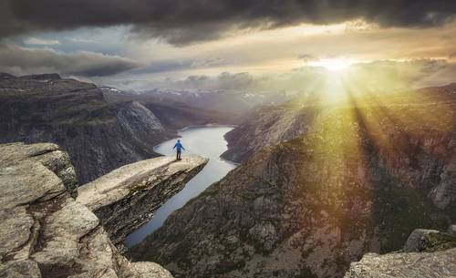 Trolltunga sunset