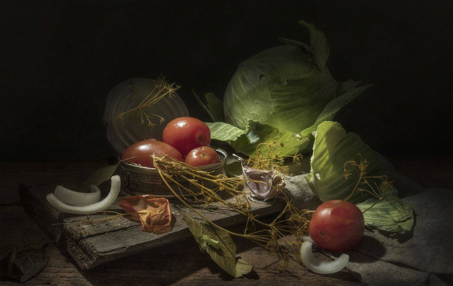 красное,зелёное,капуста,помидоры,свежее,солёное, Владимир Володин