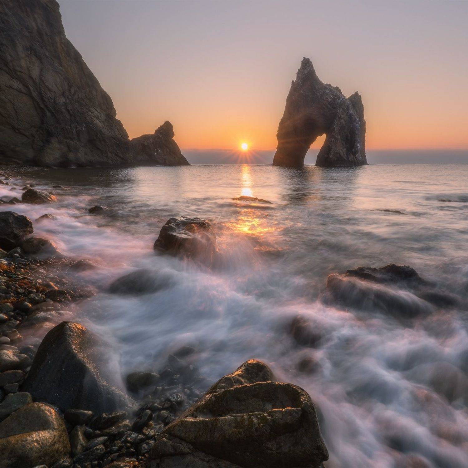 крым, кара-даг, вулкан, коктебель, рассвет,золотые ворота, Николай Мысливцев