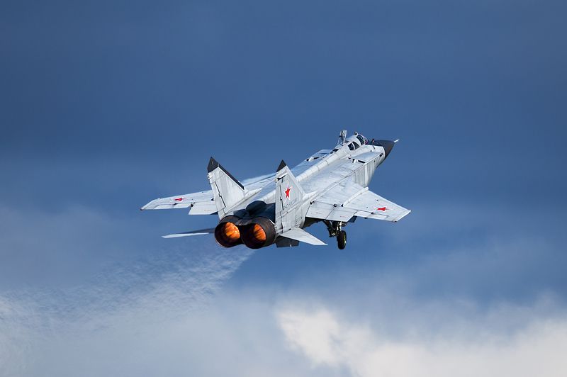 миг-31, авиация, самолет, истребитель, полет, ввс, вкс, fighter, споттинг, spotting В небо фото превью