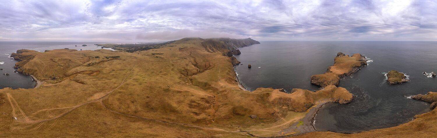 пейзаж, природа, Россия, Курильские острова, Шикотан, остров, мыс, Край света, Лариса Николаевна Дука