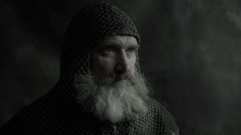 #мужской_портрет #бородатый_мужчина #студийный_портрет Воин фото превью