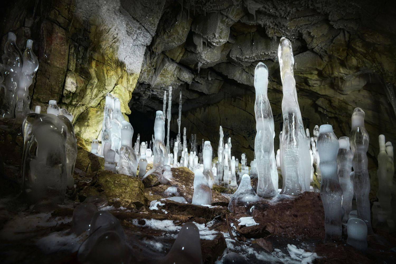 пещера, пещера глухая ледяная, пермский край, чусовая, пещера на чусовой, пейзаж, зима, сталактиты, сталагмиты, сосульки, урал, Елена Соколова
