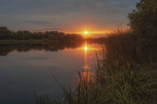 Закат на Дону !