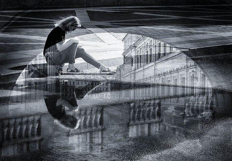 санкт-петербург, мультиэкспозиция Квадратура круга фото превью