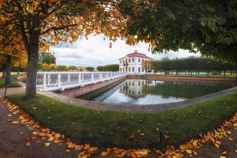 Осень в Петергофе фото превью