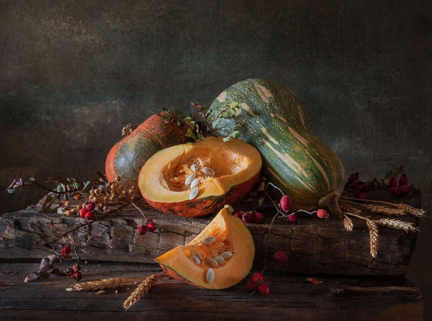 тыквы, голландский стиль,, Галина Тришина