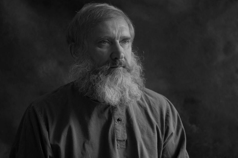 #мужской_портрет #бородатый_мужчина #студийный_портрет Зрелость фото превью