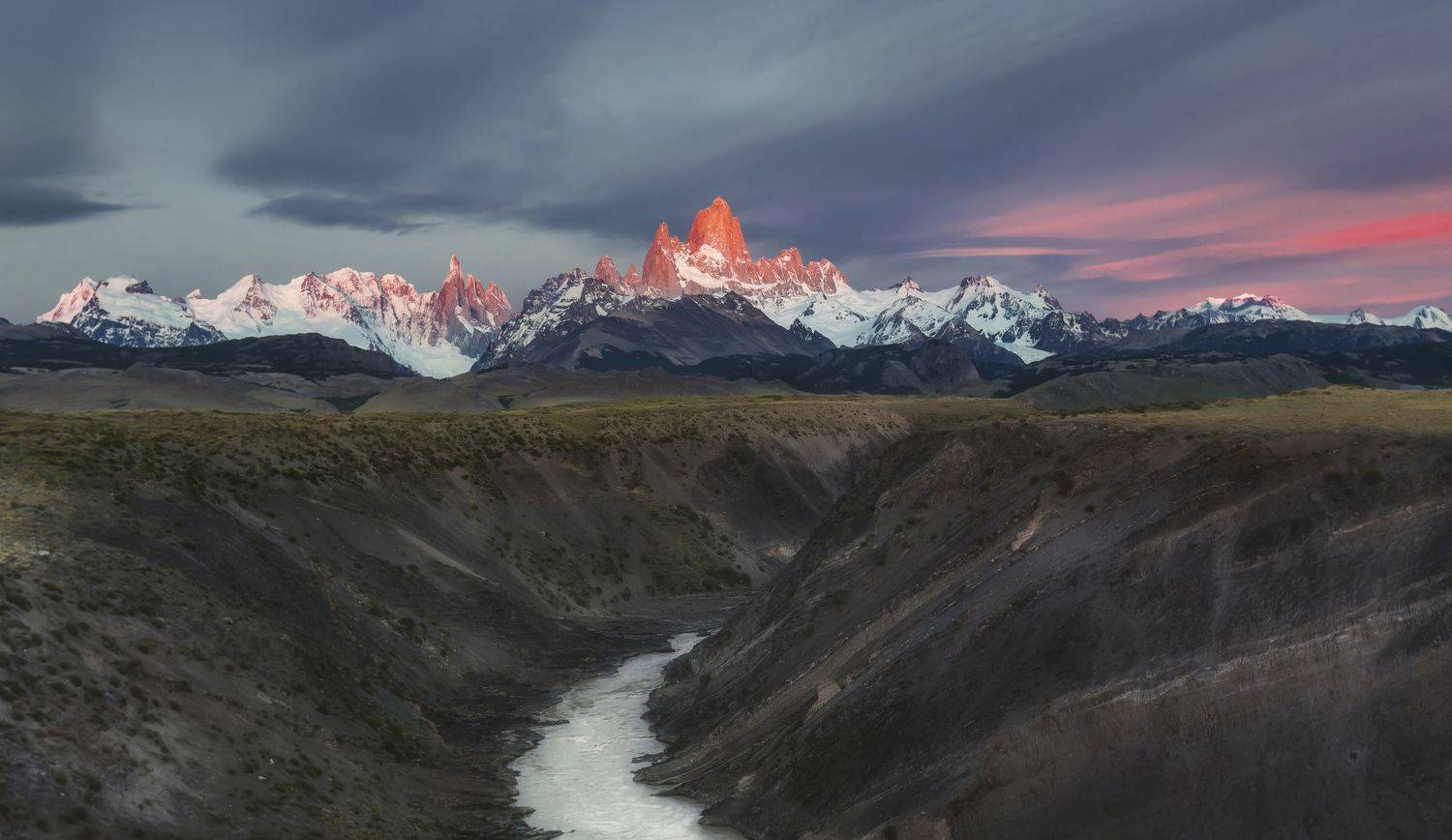 monte fitz roy, patagonia, argentina, фицрой,патагония, рассвет, Андрей Чабров