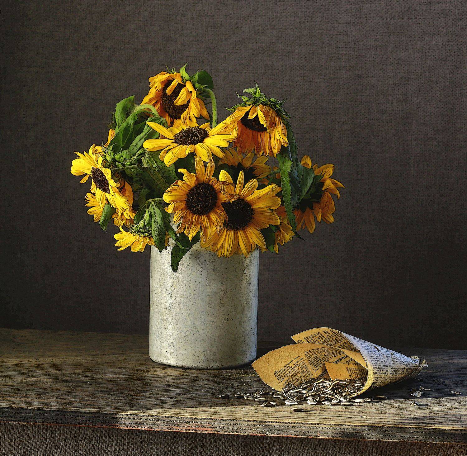 натюрморт, фотонатюрморт, осень, семечки, подсолнухи, наталья казанцева, Наталья Казанцева