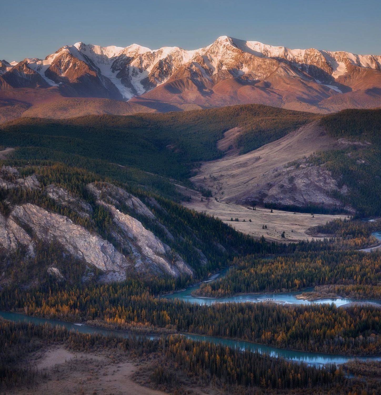 алтай, горы, осень, Алексей Марголин