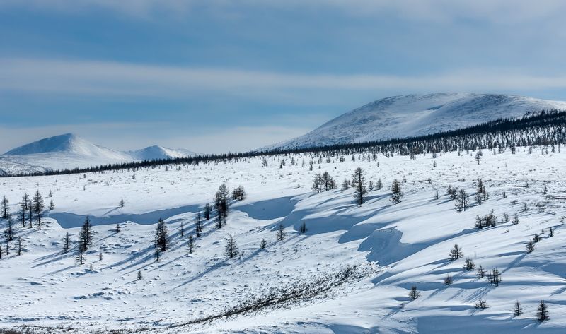 Окинский перевал. Восточный Саян фото превью