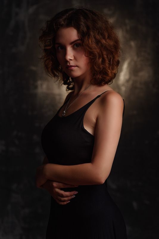 девушка, студия, портрет, женский портрет Anastasia фото превью