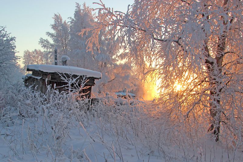 Солнышко просыпается. фото превью