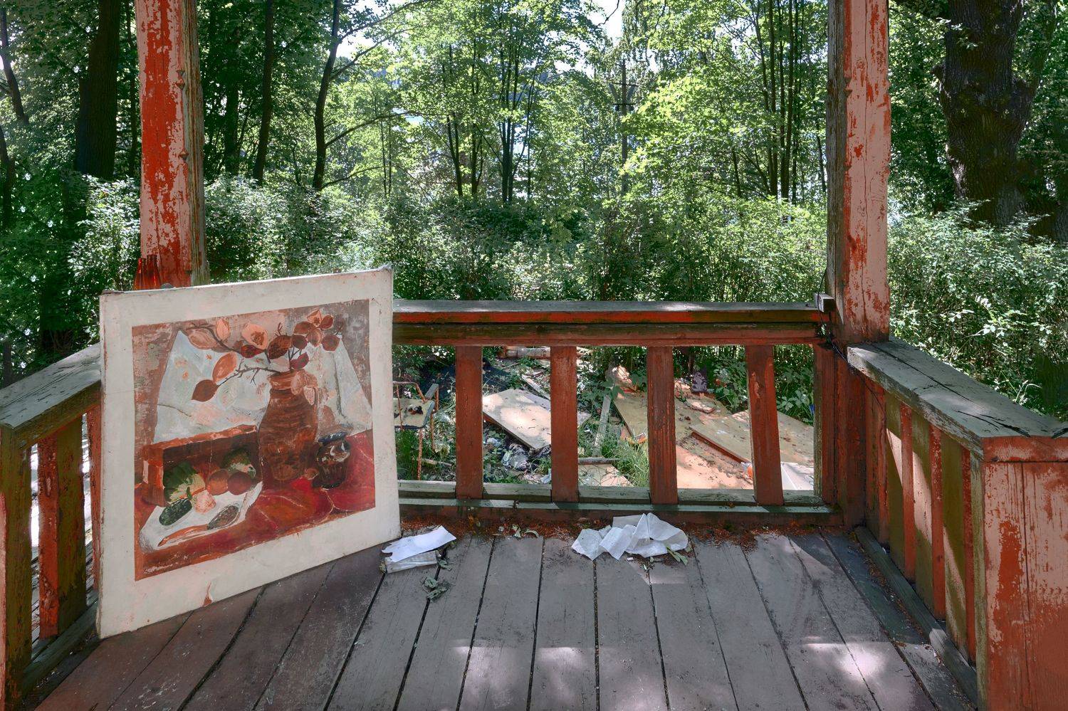 брошенная дача, Максим