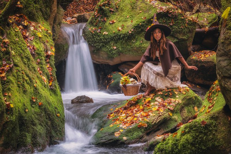 people portraits water long exposure fairy tales  Fairy tales  фото превью