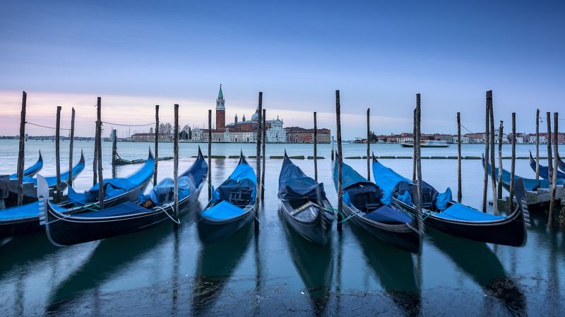italy, venice, cityscape, Blue фото превью