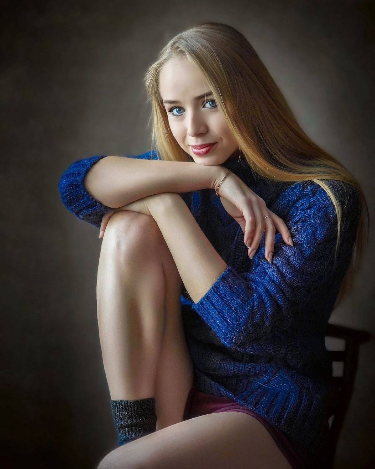 девушка, портрет, Илья Филимошин